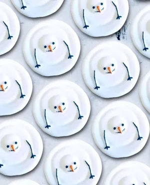 Melted Snowman Bath Bomb
