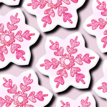 Snowflake Bath Bomb