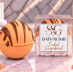 Baked Gingerbread Bath Bomb