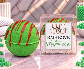 Mistletoe Kisses Bath Bomb