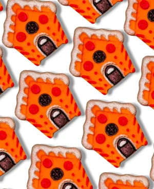 Mini Gingerbread House Bath Bomb